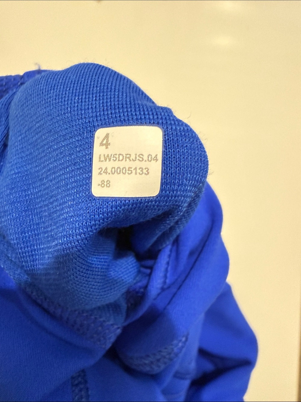 Lululemon NWT blue leggings size 4 - Picture 6 of 6